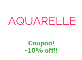 Promotional offers and codes Aquarelle 10% off