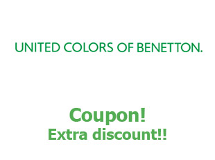 Discount coupon Benetton 10% off