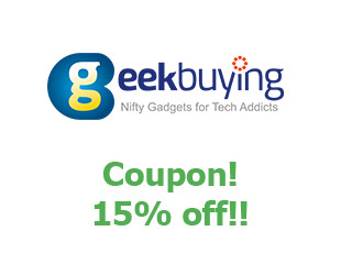 Promotional codes and coupons Geek Buying