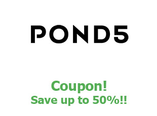 Promotional code Pond5 save up to 50%
