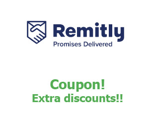 Coupons Remitly save up to 30%