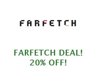 Promotional offers and codes FarFetch save up to 30%