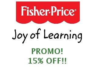 Promotional offers and codes Fisher Price save up to 20%