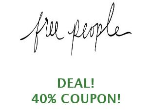 Promotional code Free People save up to 20%