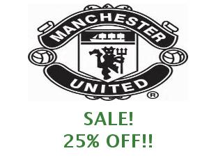 Promotional codes Manchester United