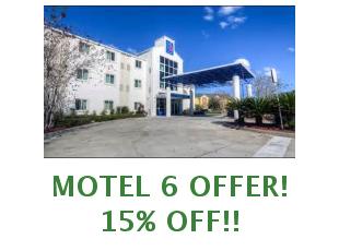 Discount coupon Motel 6 10% off