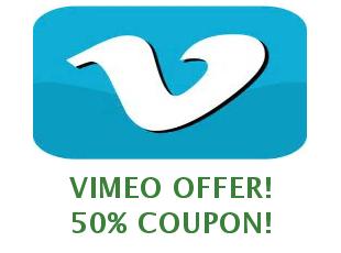 Promotional codes Vimeo, save up to 50%