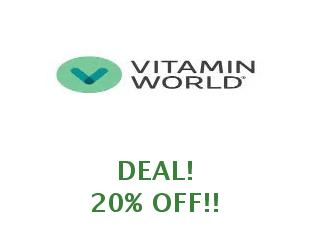 Promotional codes and coupons Vitamin World
